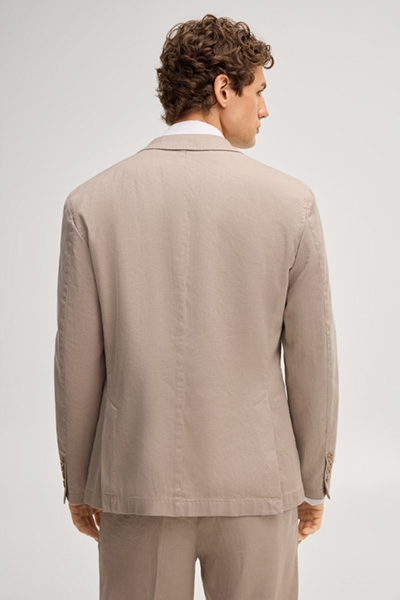 Führt zu Produktdetailseite „Jersey Kombi-Sakko Hoverest in Beige"