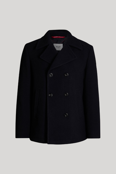 Gifford Caban Jacket in Dark Blue