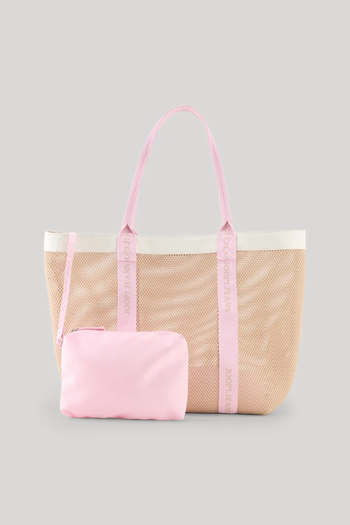 Führt zu Produktdetailseite „Shopper Lido Minella in Beige/Rosé"
