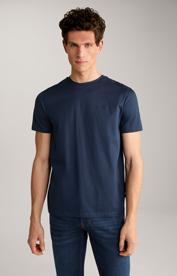 T-shirt Cosmo w kolorze ciemnoniebieskim