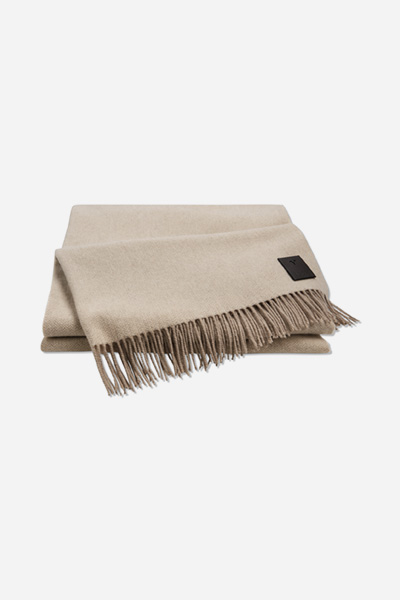 JOOP! FINE-ELEGANT Cashmere Throw in Natural