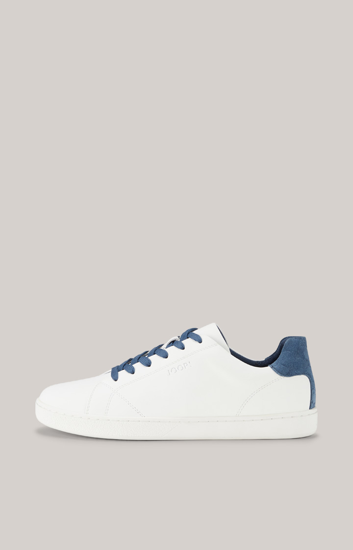 Sneaker Stampa Fine Strade in Weiß/Blau