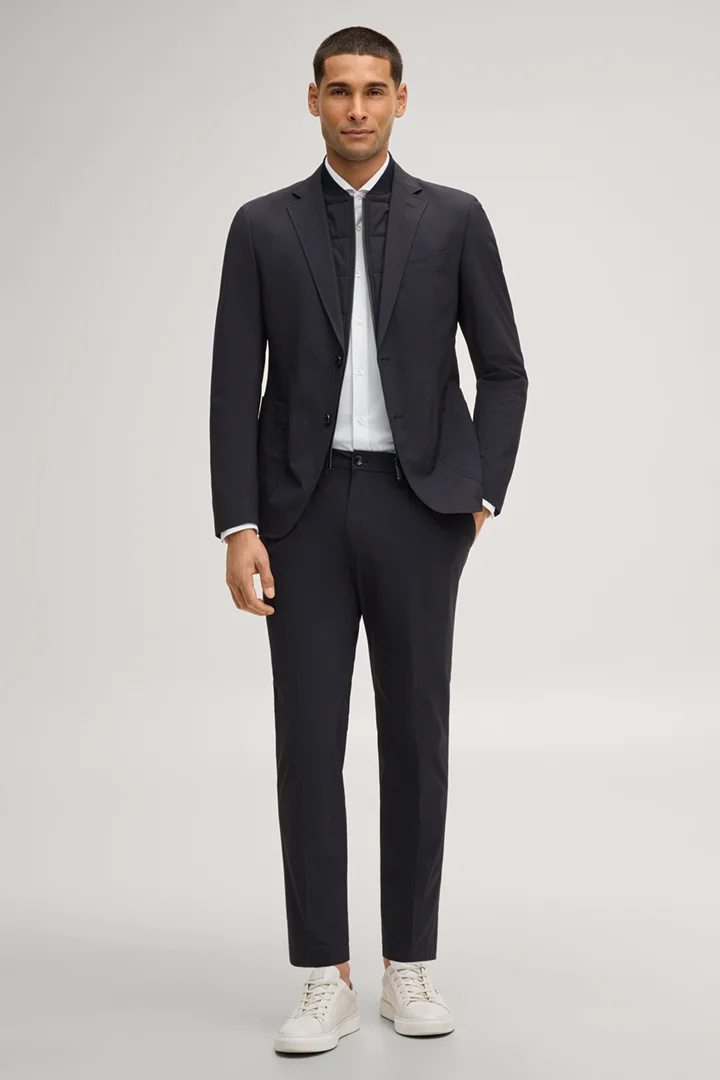 Leads to product detail page "Harco Jacket in Navy"