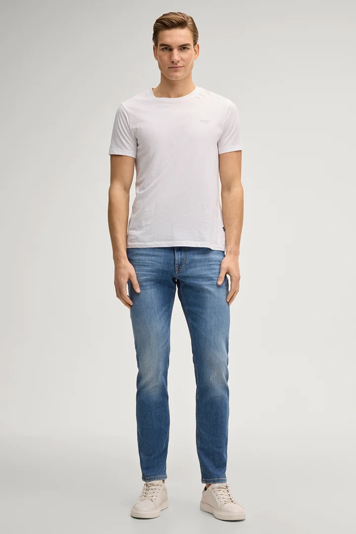 Führt zu Produktdetailseite „Jeans Fortres in Aqua-Blue washed"