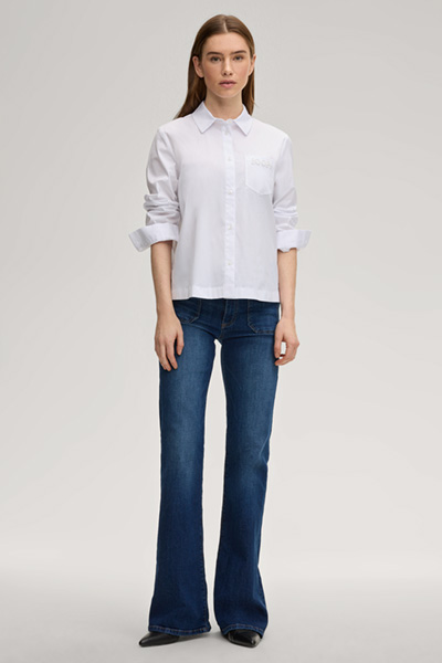 Bella Blouse in White