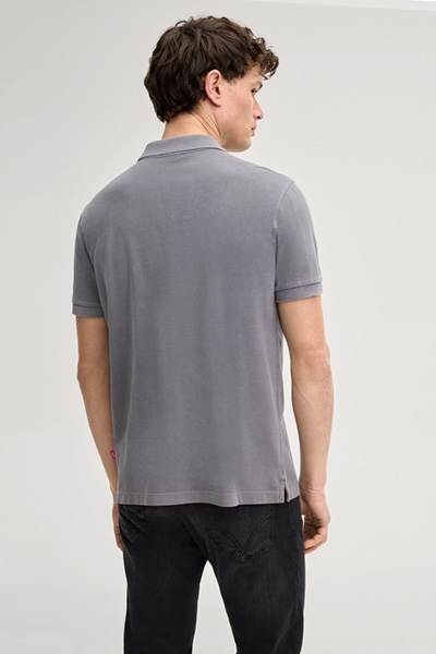 Ambrosian Polo Shirt in Grey