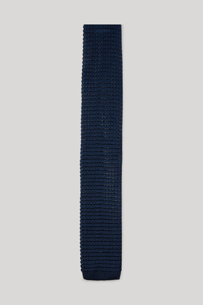 Knitted Tie in Navy