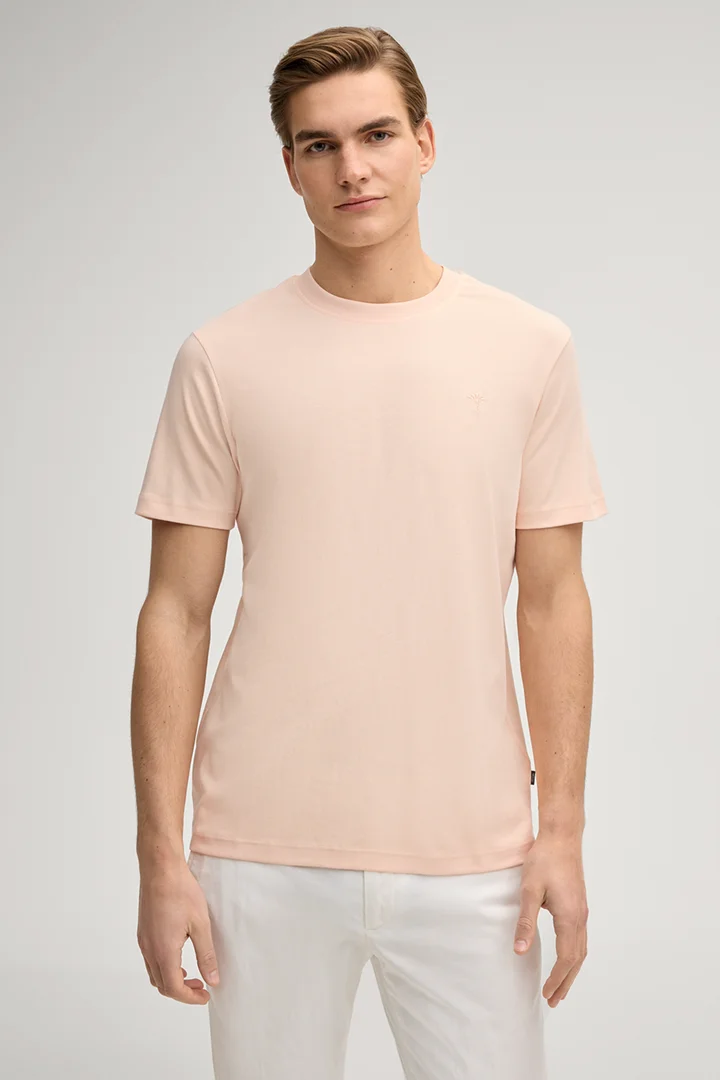 Leads to product detail page "Priamo T-shirt in apricot"