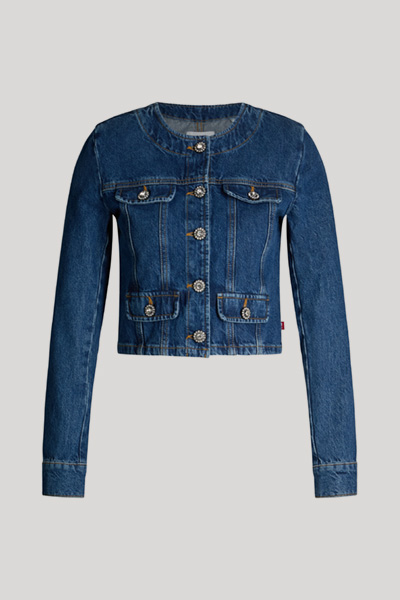 Jeansjacke Ina in Denimblau