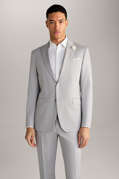 Hawker Modular Wedding Jacket in Light Grey