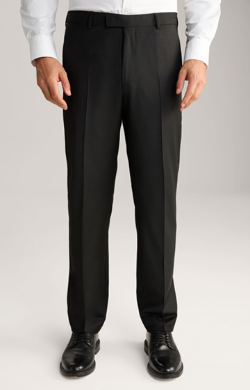 Brad Modular Suit Trousers in Black
