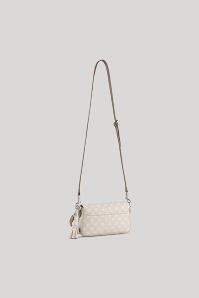 Cortina Nil Cornflower Shoulder Bag in Light Grey