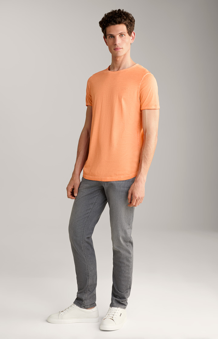 T-Shirt Clark in Acid-Orange