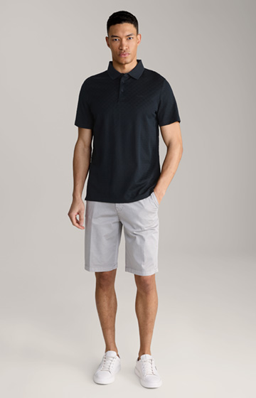 Pacey Cotton Polo Shirt in Black