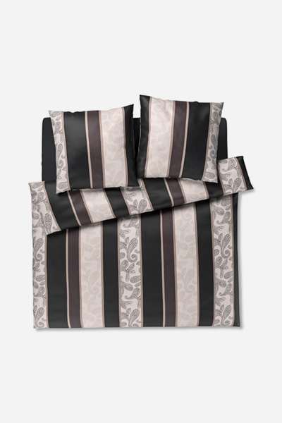 Bettwäsche JOOP! PAISLEY STRIPES in Black