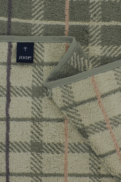 Duschtuch JOOP! CONTOUR CHECKED in Oliv