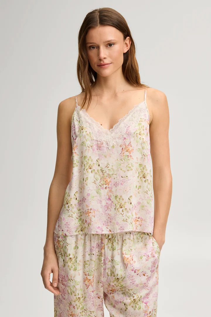 JOOP! presents the product Loungewear top camisole in cream/rose floral from the category Loungewear & Nightwear