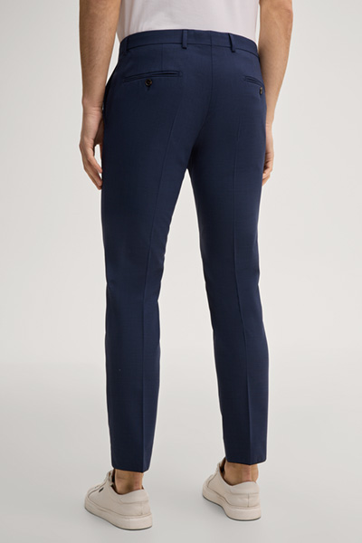 Baukasten-Anzughose Blayr in Dunkelblau meliert