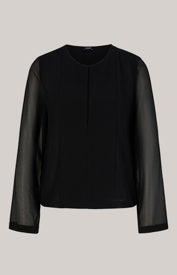 Blanca Georgette Blouse in Black