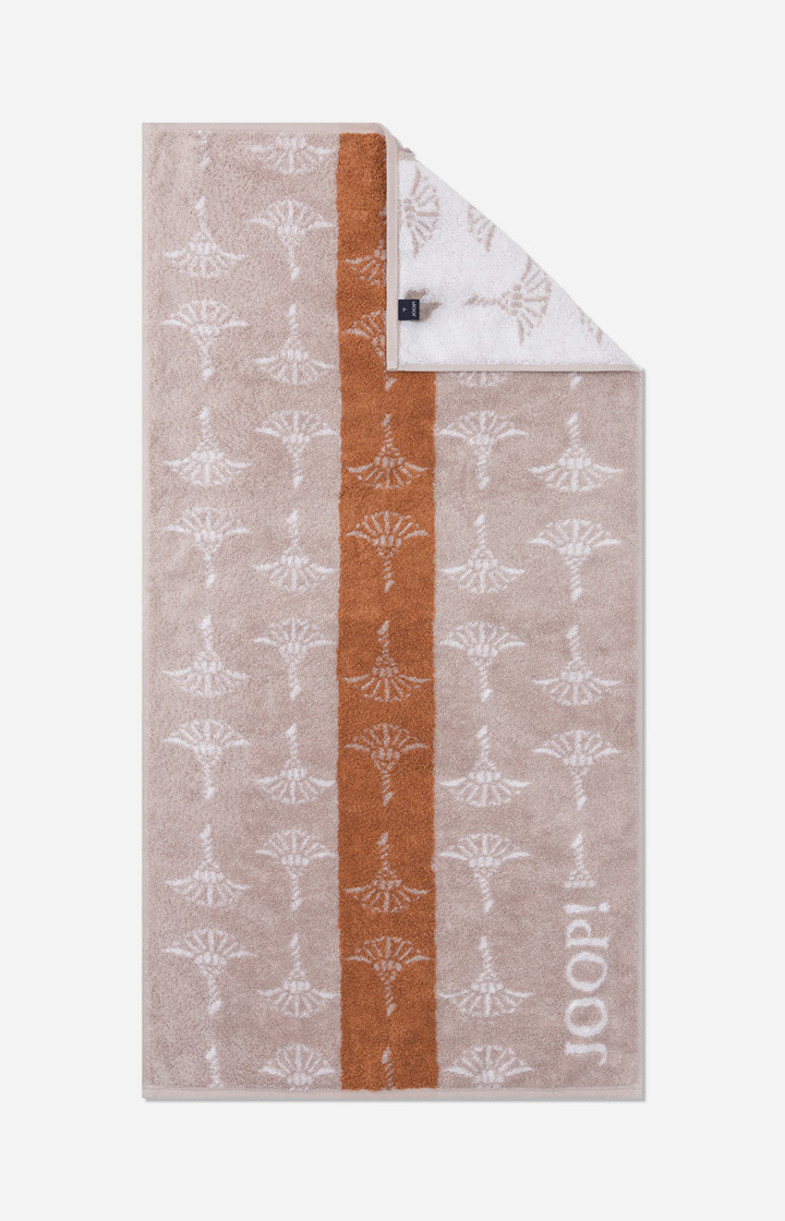 JOOP! DIVIDED CORNFLOWER Shower Towel in Natural, 80 x 150 cm