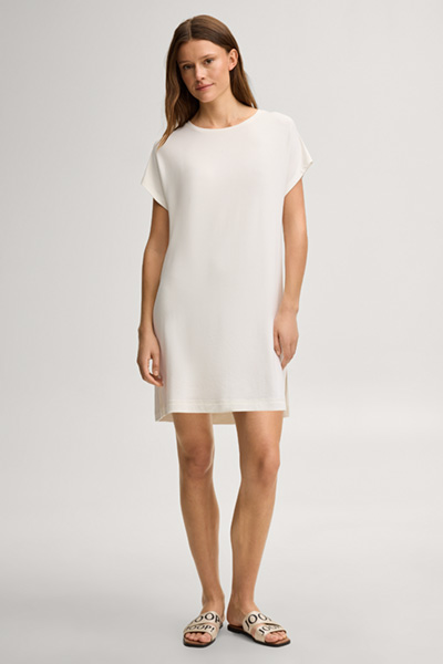 Leads to product detail page "Loungewear Long Shirt Soft Comfort in Off-White"