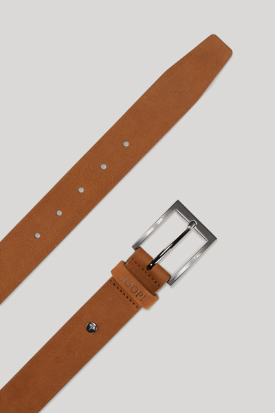 Leather Belt in Cognac