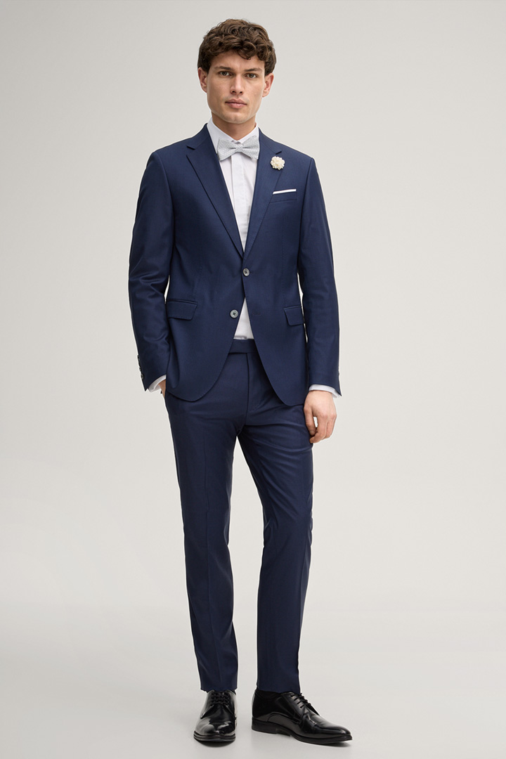 Leads to look detail page “Wedding modular suit Herby-Blayr in navy”