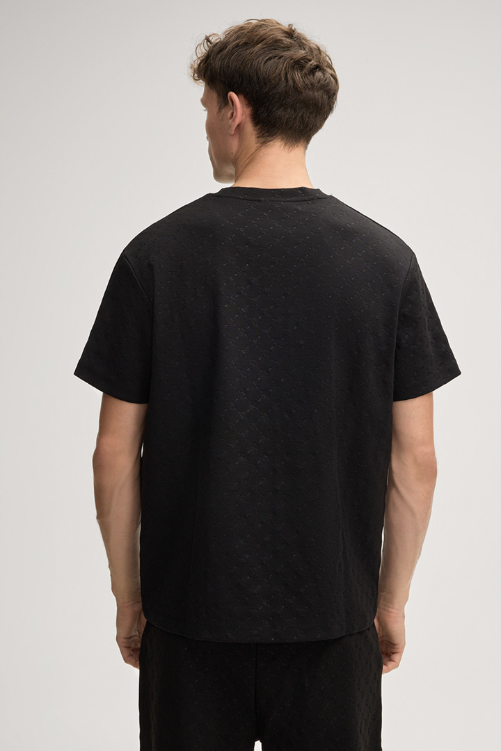 Cornflower T-shirt Berko in black patterned