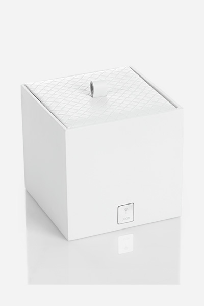 Mehrzweckbehälter M mit Deckel, JOOP! BATHLINE, Weiß