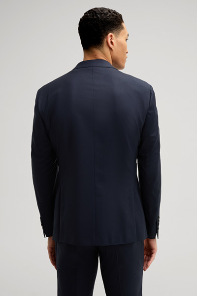 Herby Modular Wool Blend Jacket in Navy