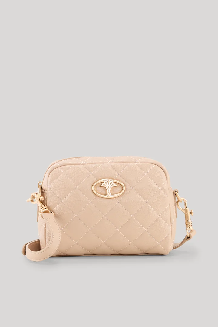 Leads to product detail page "Bellagio cloe shoulder bag in sesame"