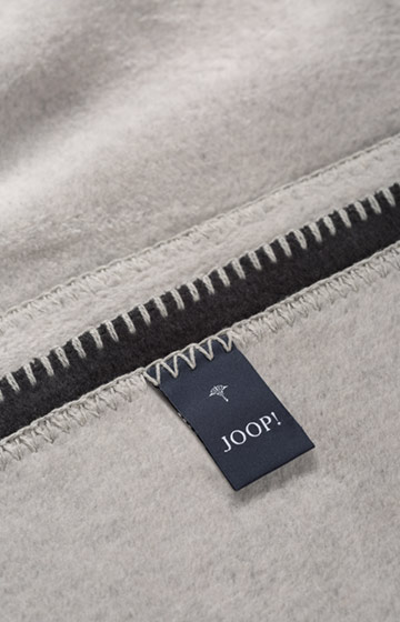 JOOP! UNI DOUBLEFACE Blanket in Anthracite