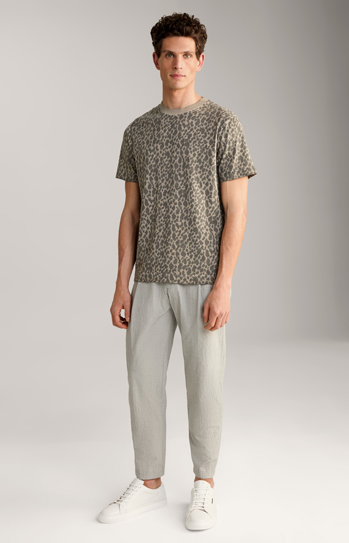 Curtis T-shirt in a Brown Pattern