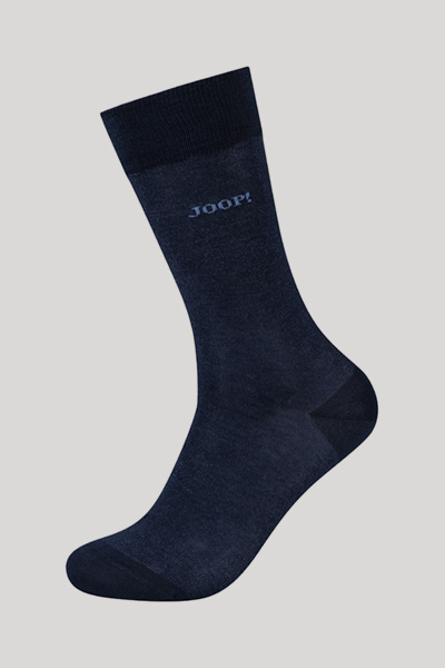 Leads to product detail page "2-pack of men's premium socks in navy/navy stripes"