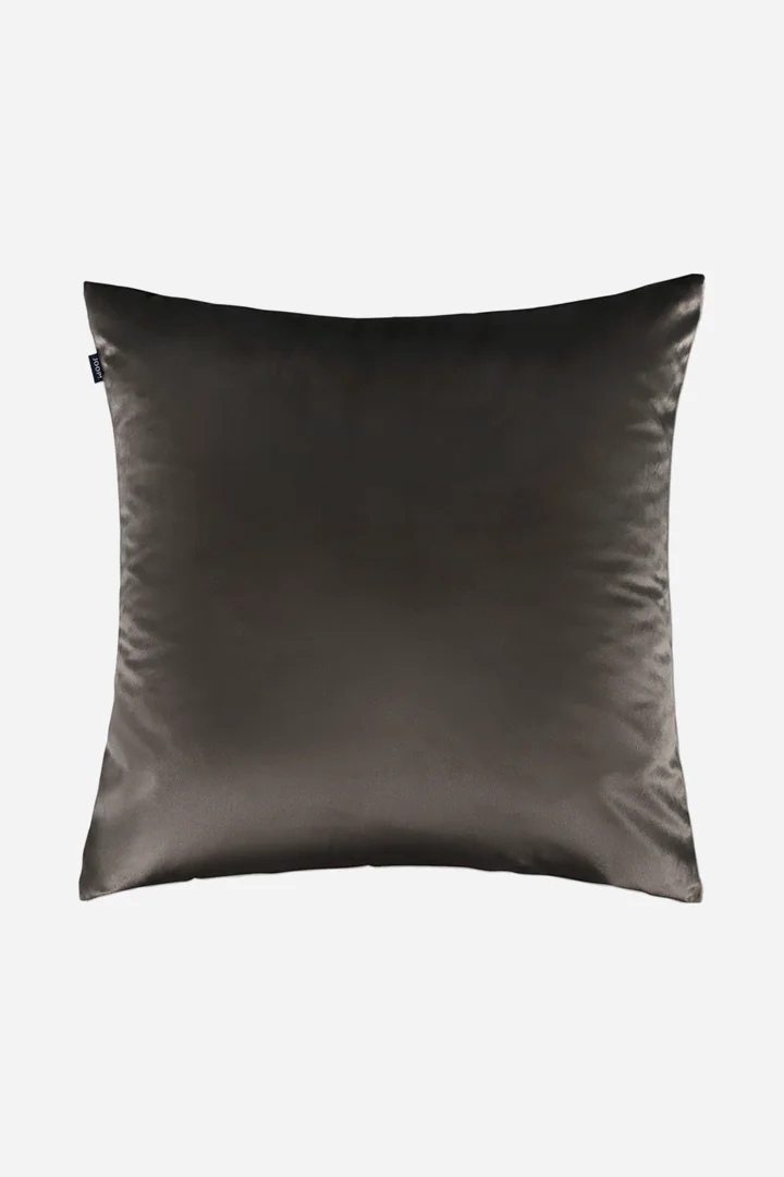 Leads to product detail page "Joop! soft cornflower decorative cushion cover 50x50 cm, brown-grey"