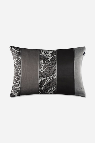 Zierkissenhülle JOOP! PAISLEY ALLOVER in Silbergrau, 40 x 60 cm