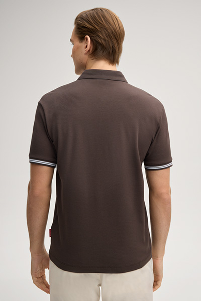 Poloshirt Amare in Dunkelbraun