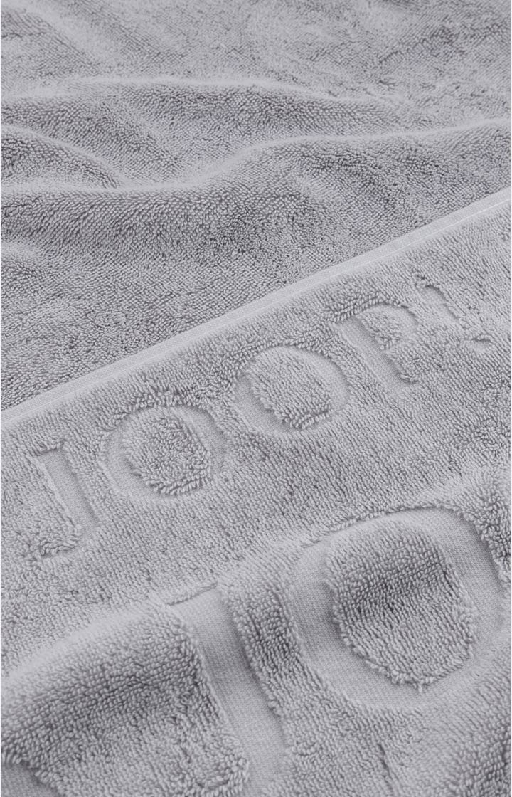 JOOP! STUDIO REPEAT Shower Towel in Platinum, 80 x 150 cm