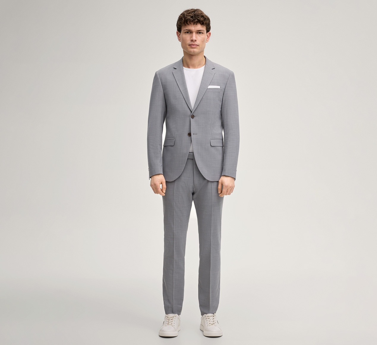 JOOP! presents the product Damon-Gun Suit in Grey Melange from the category Suits