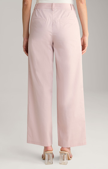 Pleat-front Trousers in Dusky Pink