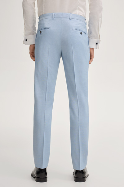 Wedding modular suit pants Blayr in light blue