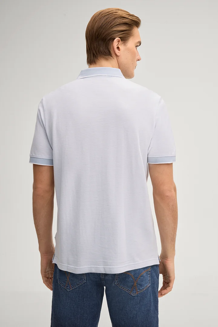 Percyco polo shirt in light blue