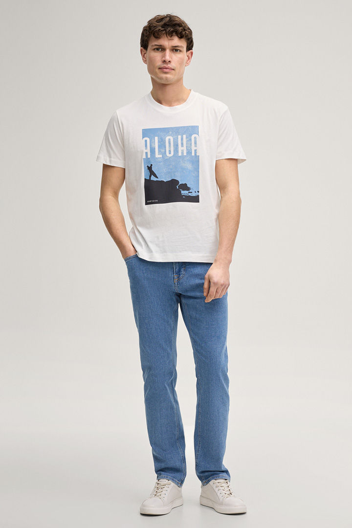 Führt zu Produktdetailseite „Jeans Mitch in Denimblau"