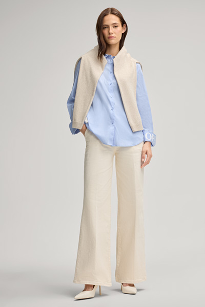 Belli Shirt-style Blouse in Light Blue