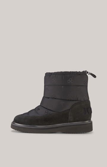 Decoro Tessuto Telos Snow Boots in Black