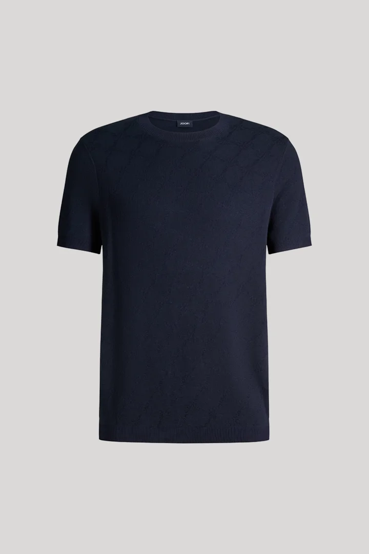 Führt zu Produktdetailseite „Cornflower Strickshirt Ravao in Navy"