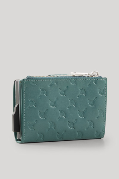 Karten-Etui Leggero Stampa C-Four in Petrol