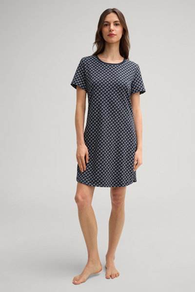 Cornflower Nightdress in Navy