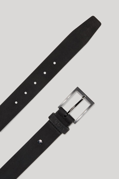 Leather Belt in Black