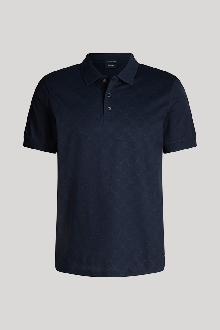 Führt zu Produktdetailseite „Cornflower Poloshirt Jesse in Navy"